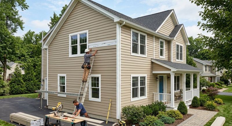 Dutch Lap Siding Installation in Richmond, IN
