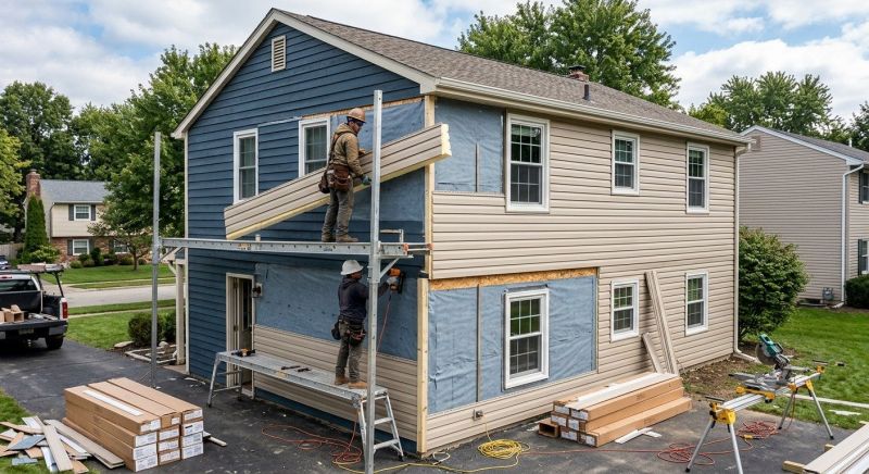 House Siding Installation in New Castle, IN