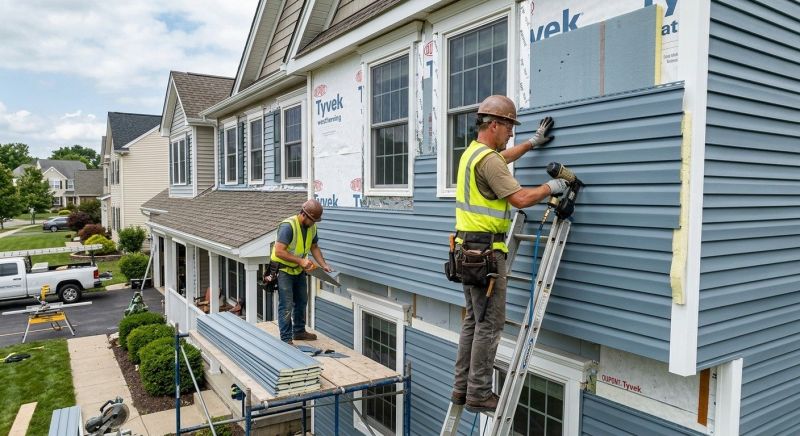 Insulated Siding Installation in Connersville, IN