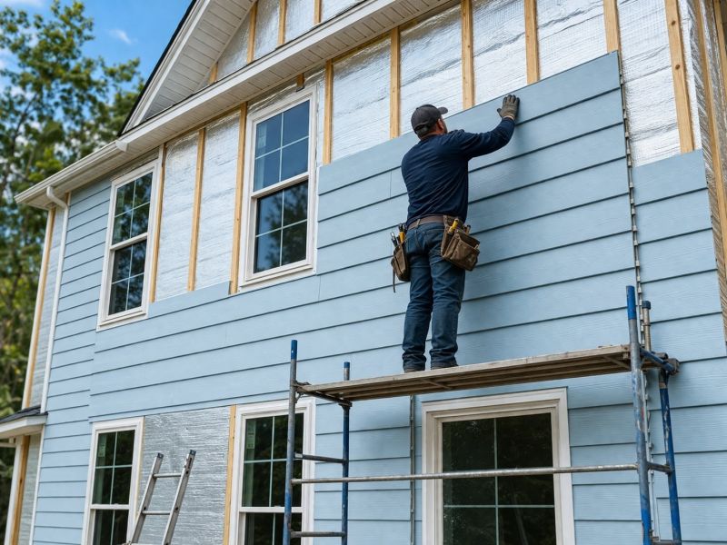 Insulated Siding Installation in Winchester, IN