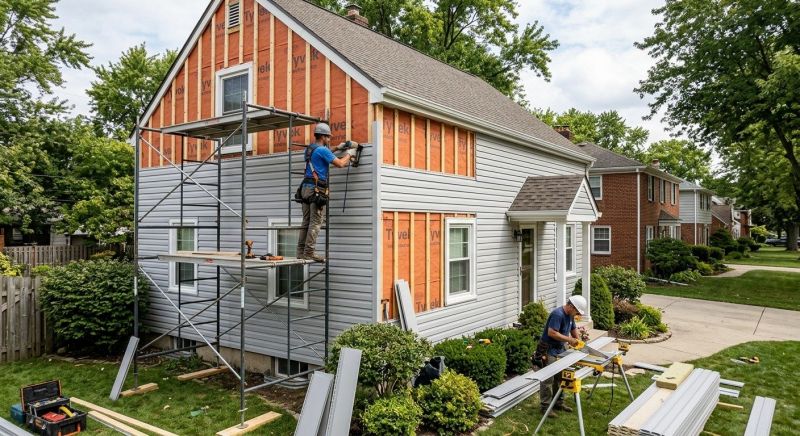 Siding Installation in New Paris, OH