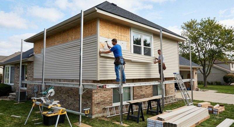 Siding Service in New Castle, IN