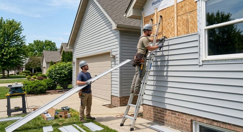 Vinyl Siding Installation in Henry County, IN