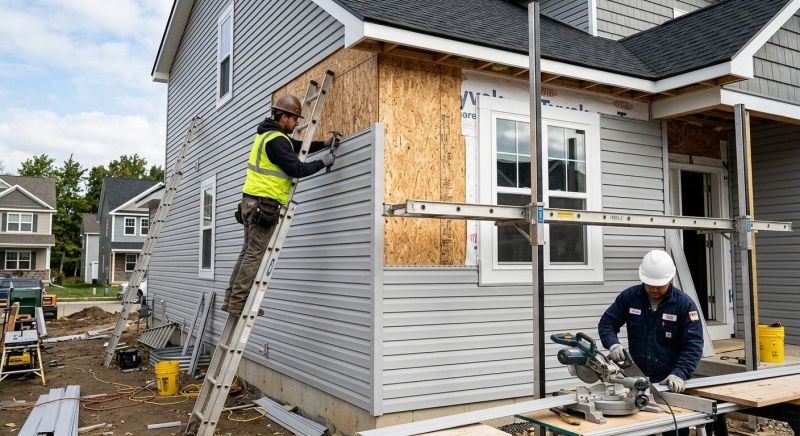 Vinyl Siding Installation in Liberty, IN